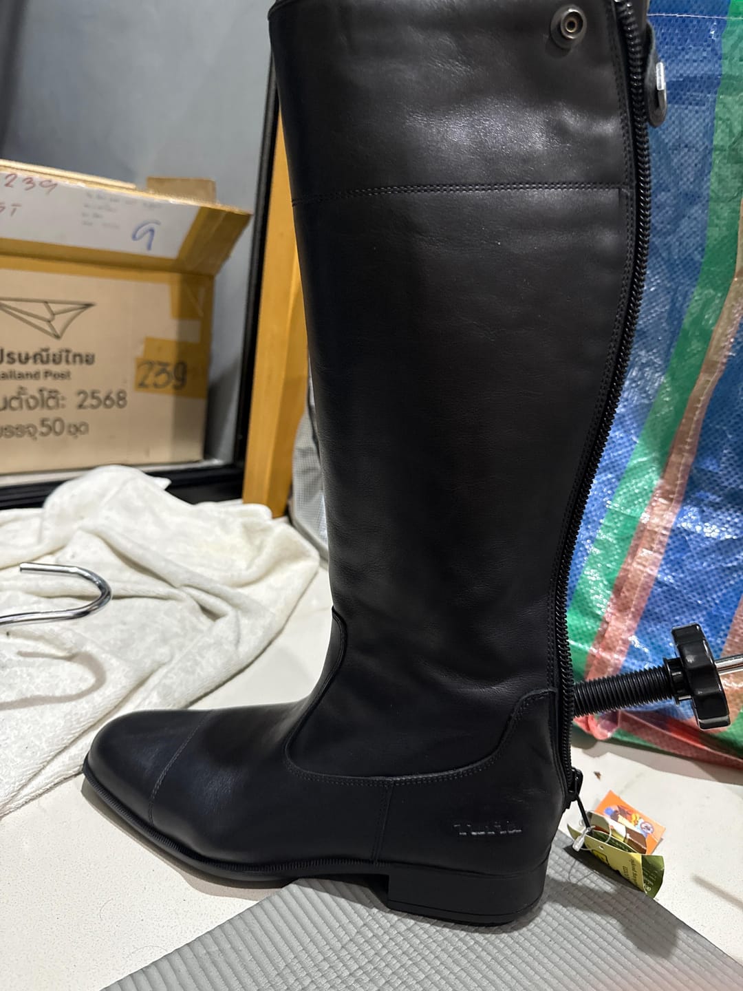 Customer photo review of Sandown Race Exercise Boots