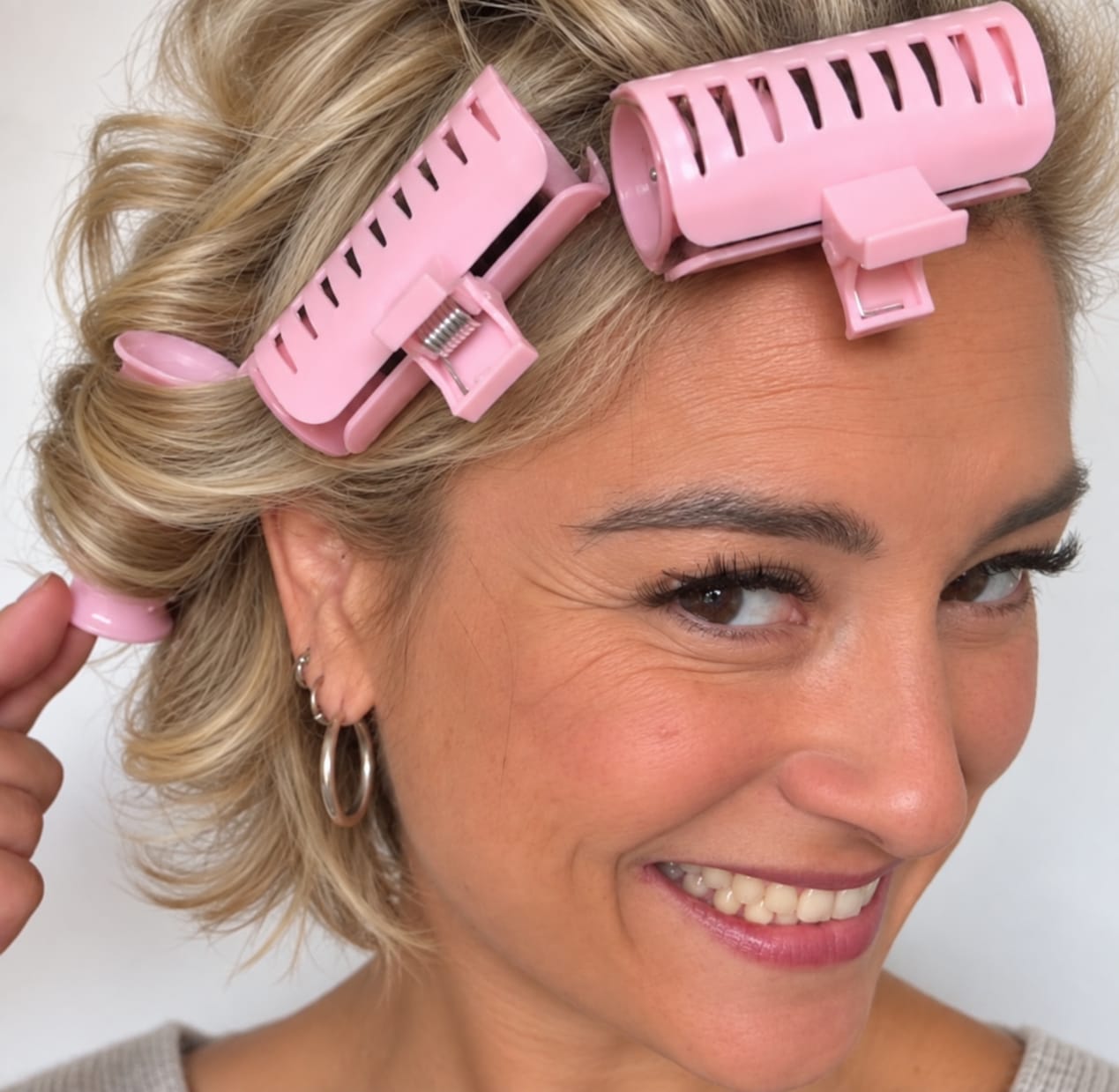 Customer photo review of Warmte Krulrollers - Salon-Krullen, Zonder het Gedoe