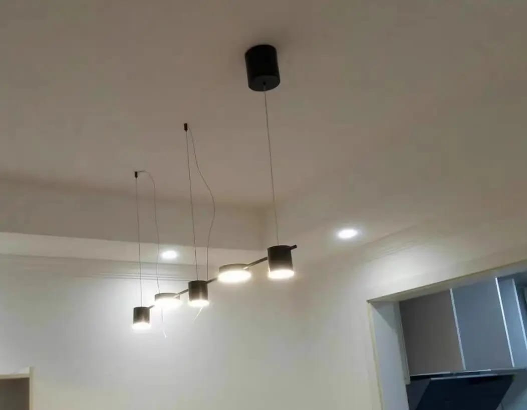 Customer photo review of Bar Pendant Light for Dining Table, 3 to 6 Spots, 150 cm