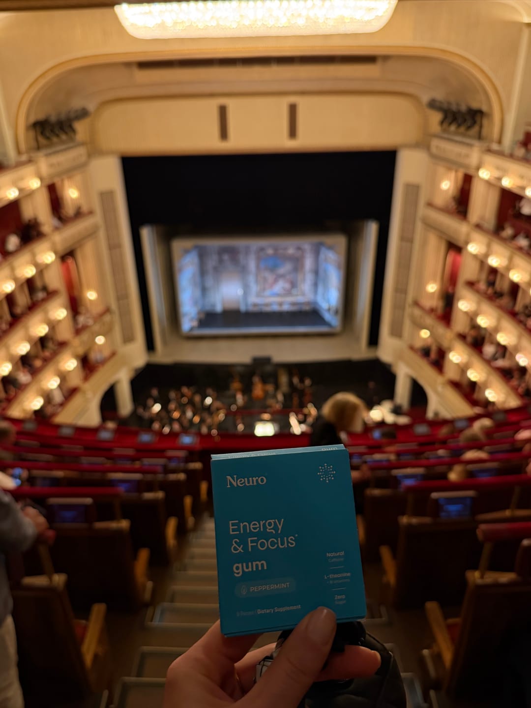 Customer photo review of Energy & Focus Gum