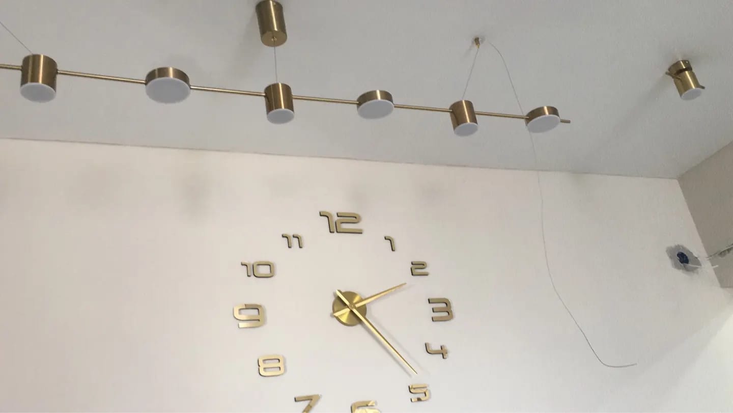 Customer photo review of Bar Pendant Light for Dining Table, 3 to 6 Spots, 150 cm