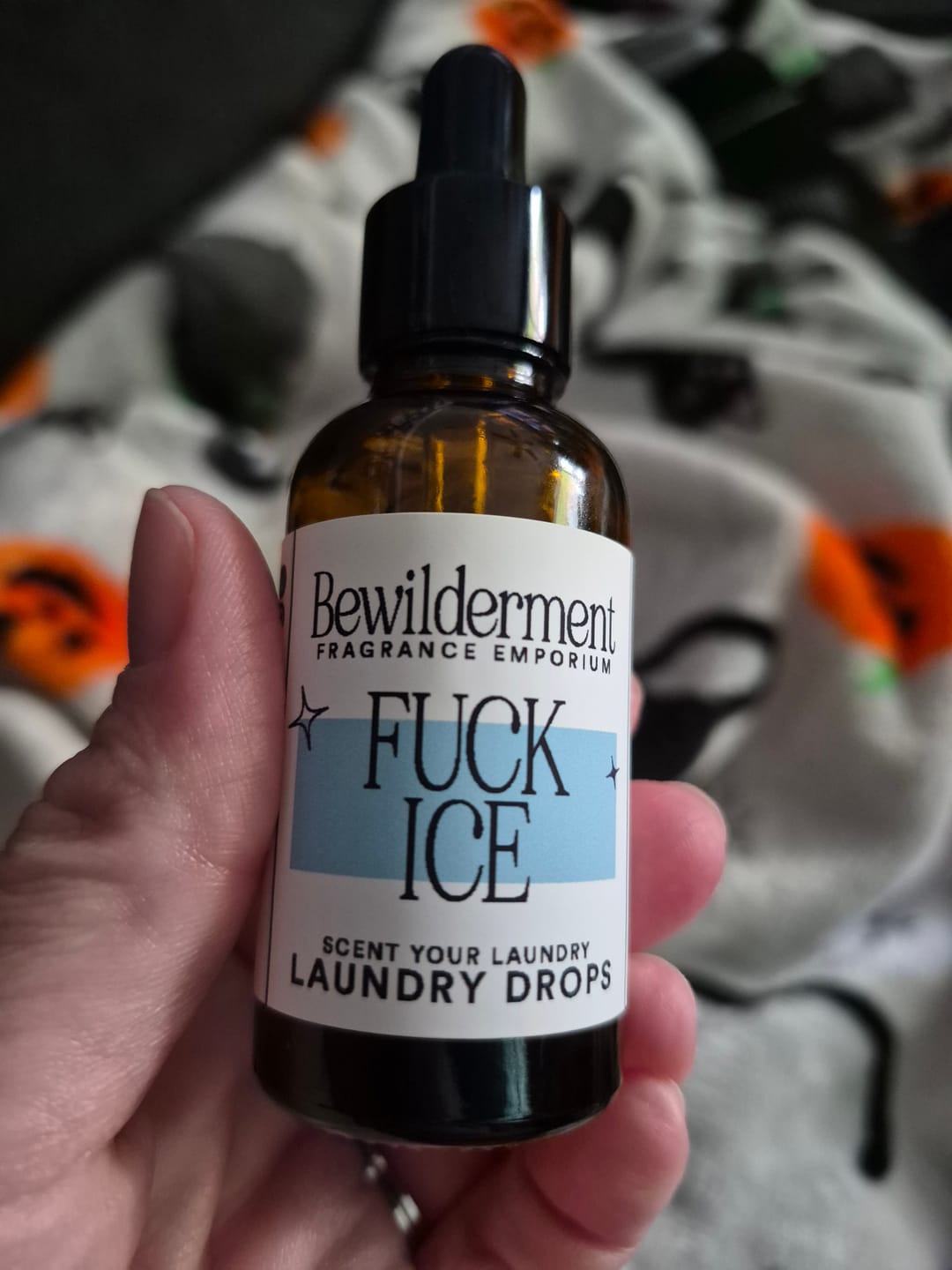 Customer photo review of Fuck ICE Laundry Drops