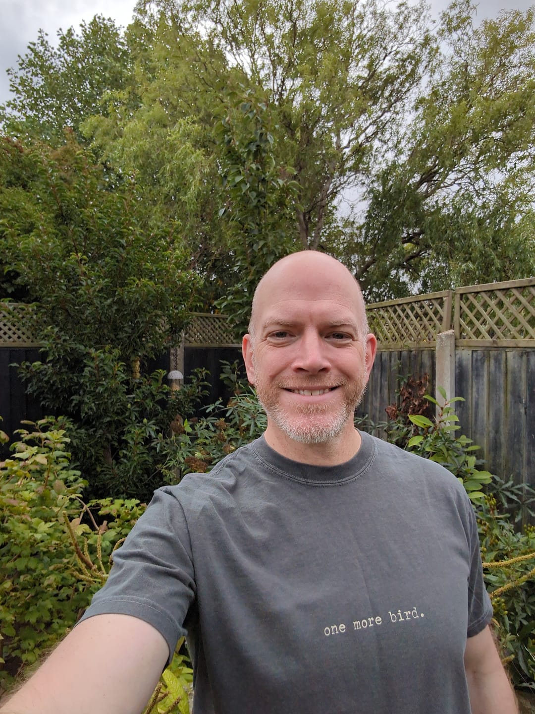 Customer photo review of One More Bird Tee