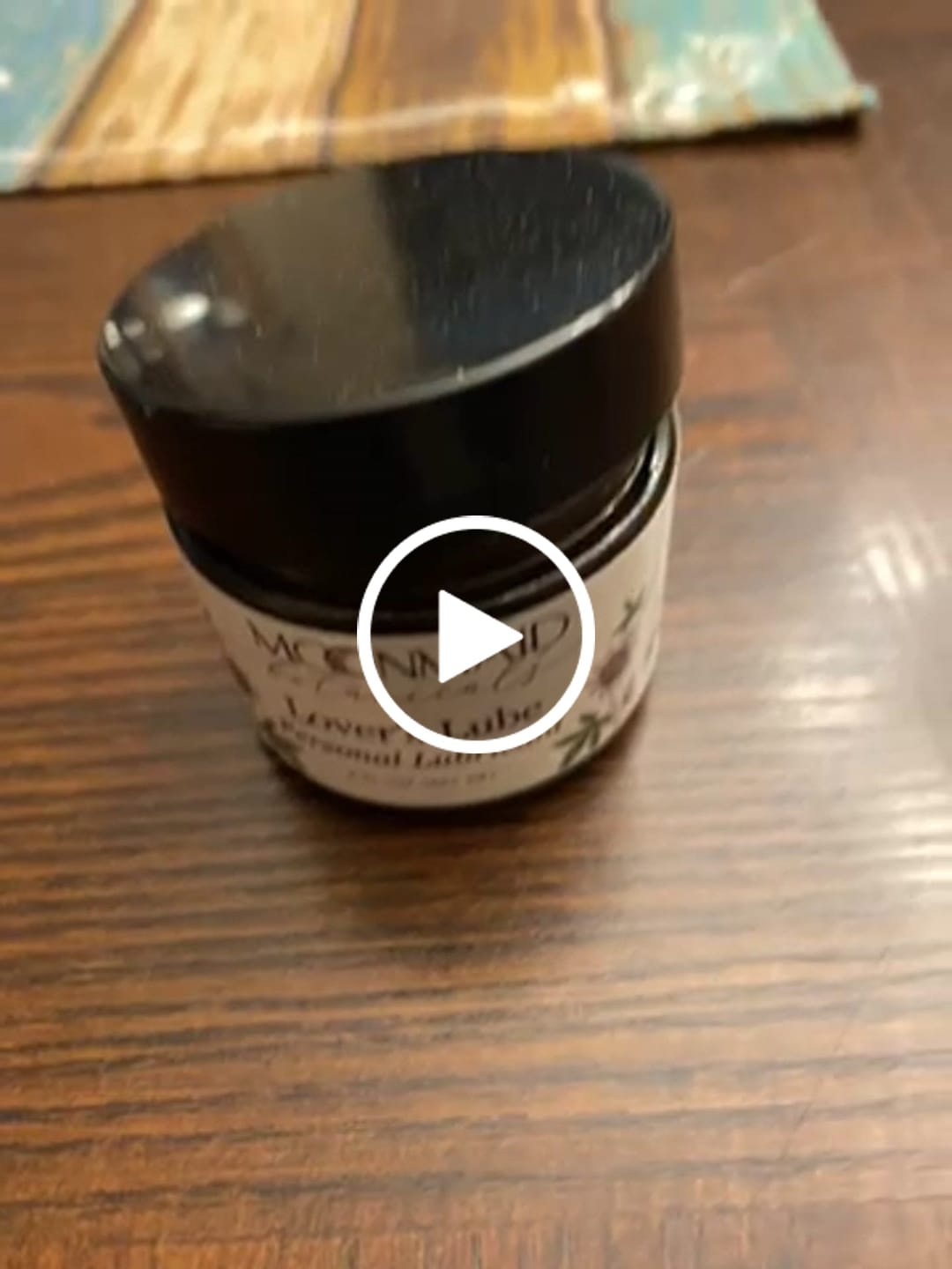 Customer video review of Lover's Lube Natural Lubricant