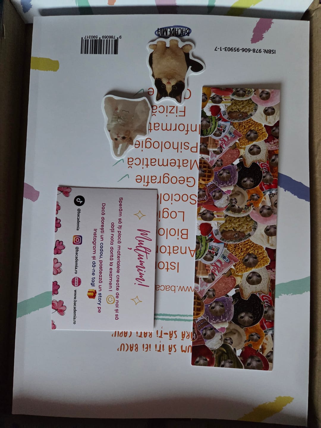 Customer photo review of Pachet Bacalaureat (Română + Istorie + Logică) Bacademia