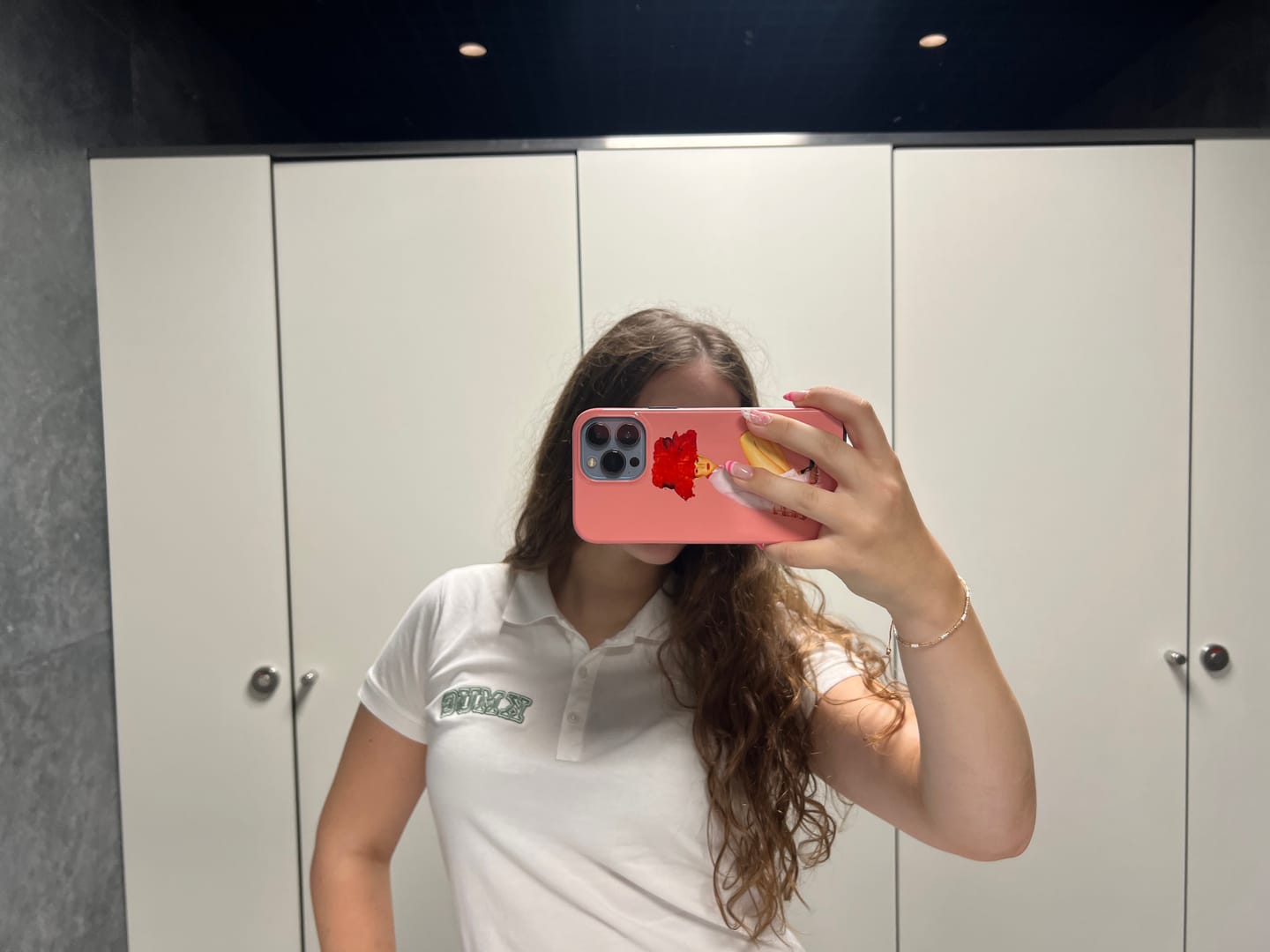 Customer photo review of really big hat tough iPhone case