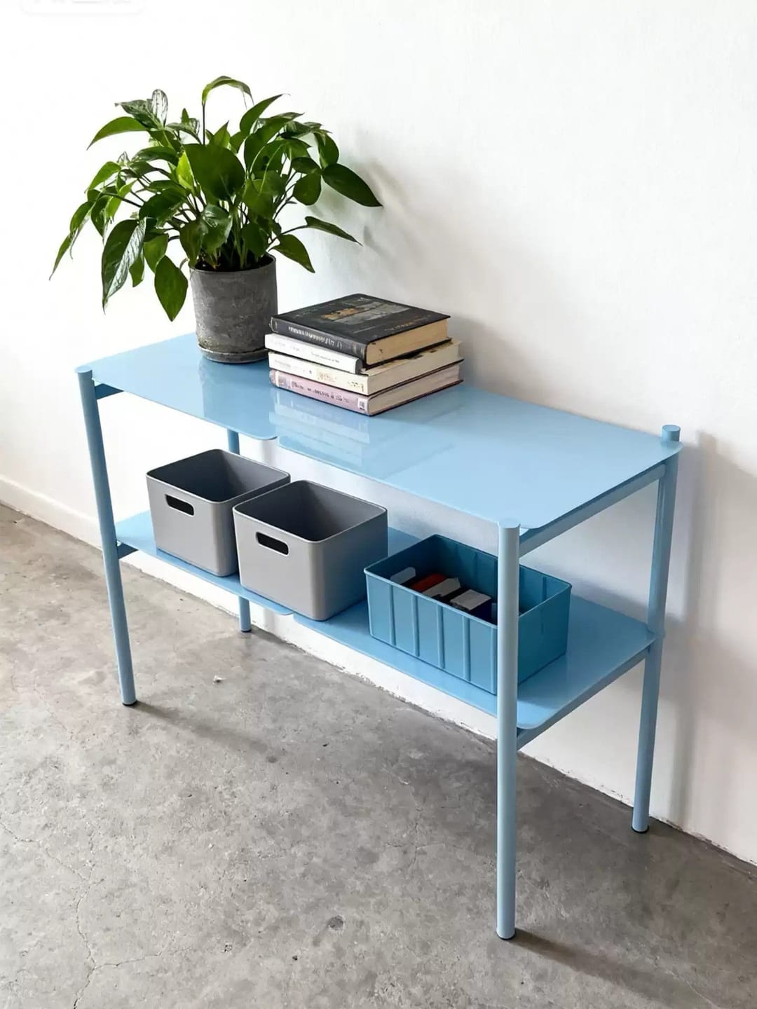 Customer photo review of KKUSO METAL SHELF - PALO MISTY BLUE