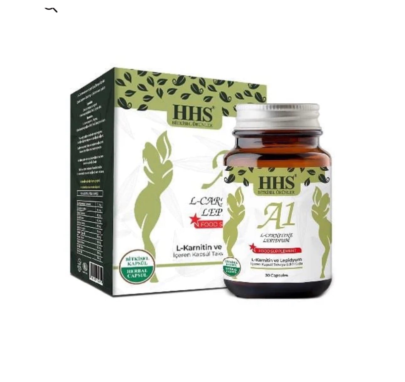 Customer photo review of L-Carnitine Lepidium Supplement - 30 Capsules | HHS A1