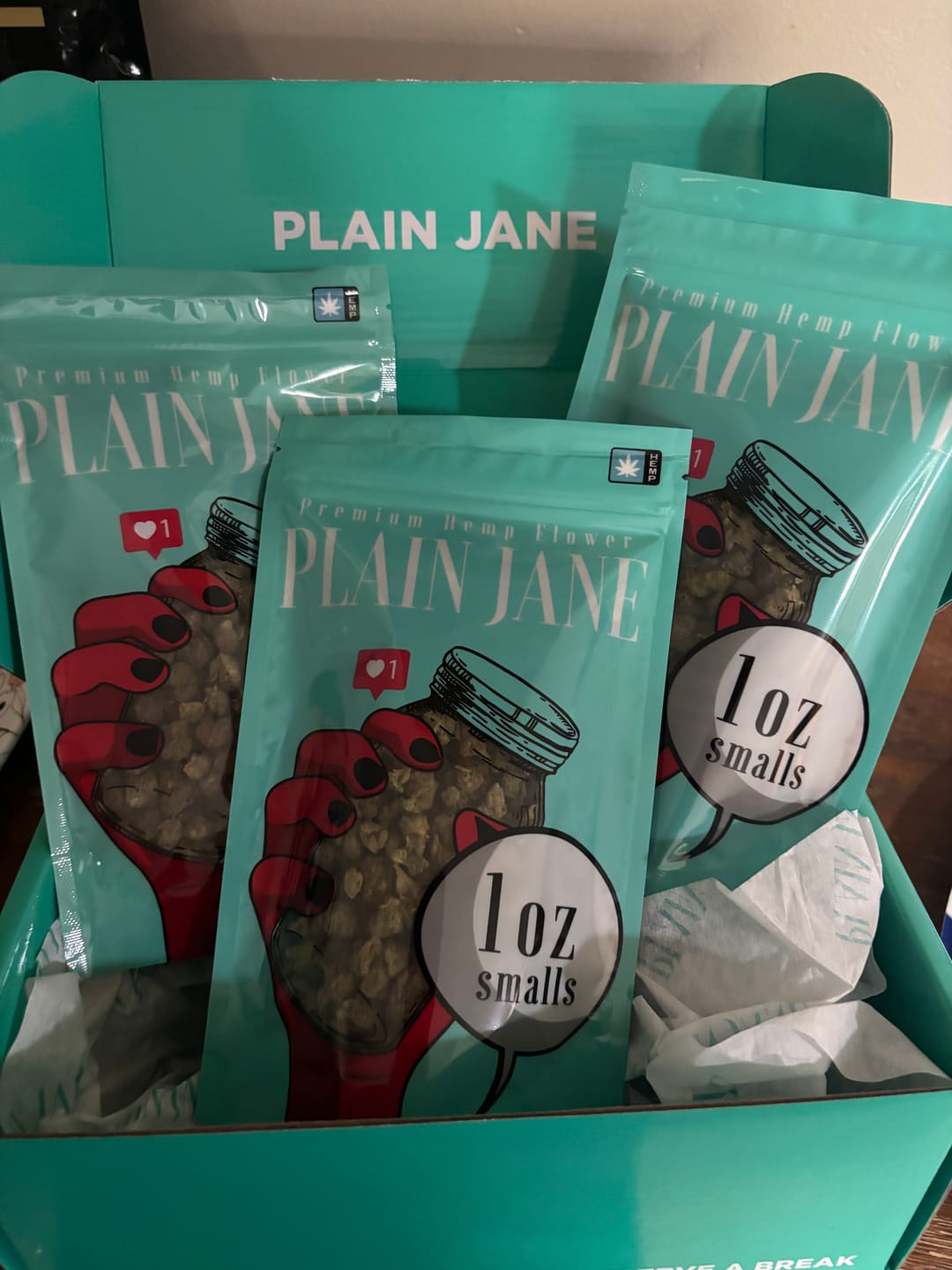 Customer photo review of Blue Diamond (Indoor Smalls) - THCA Flower