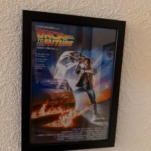 Customer photo review of Back to the Future (1985) - Premium Movie Poster