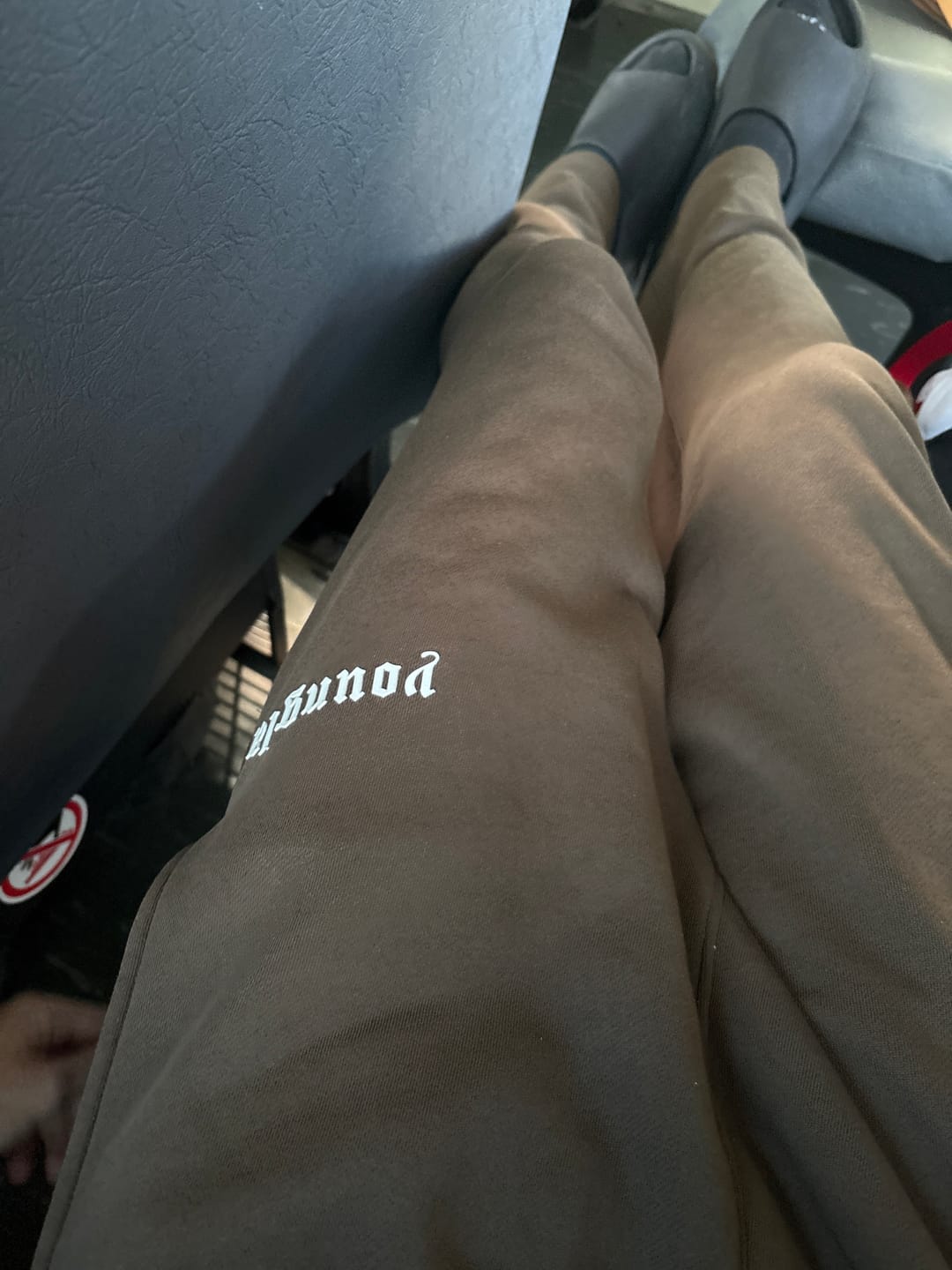 Customer photo review of 216 Eternal No Cuff Sweats
