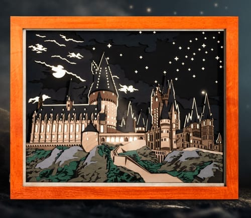 Customer photo review of ГОҐВОРТС™ 3D КАРТИНА З LED ПІДСВІТКОЮ - ГАРРІ ПОТТЕР