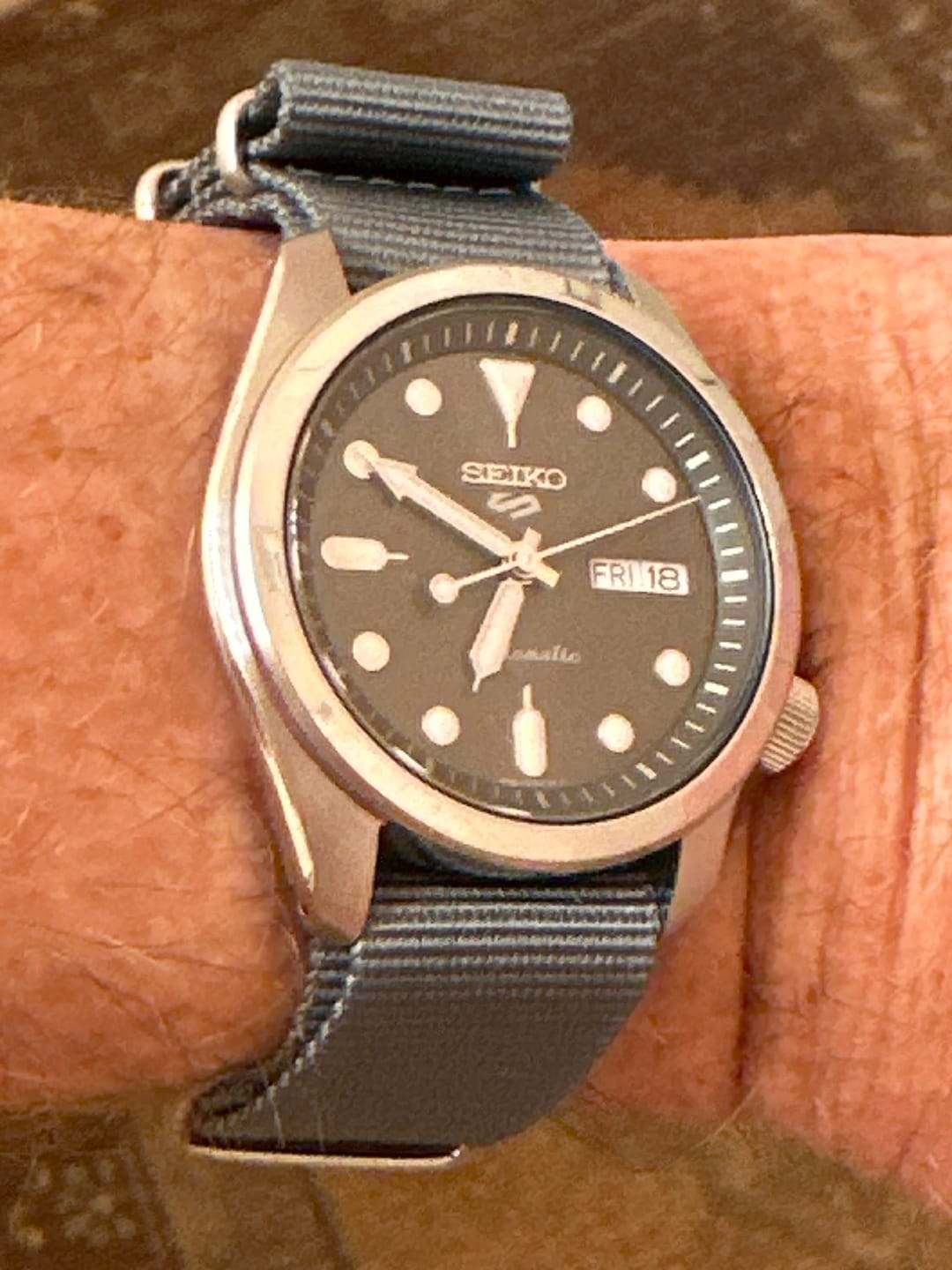 Customer photo review of Steel Blue Nylon Single-Piece