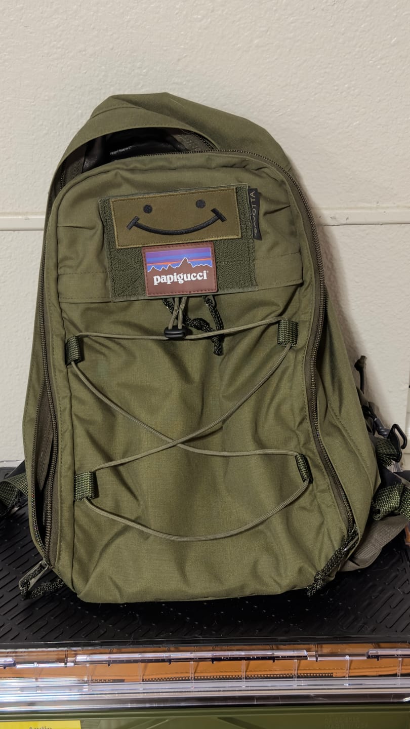 Customer photo review of Niukka 20L backpack