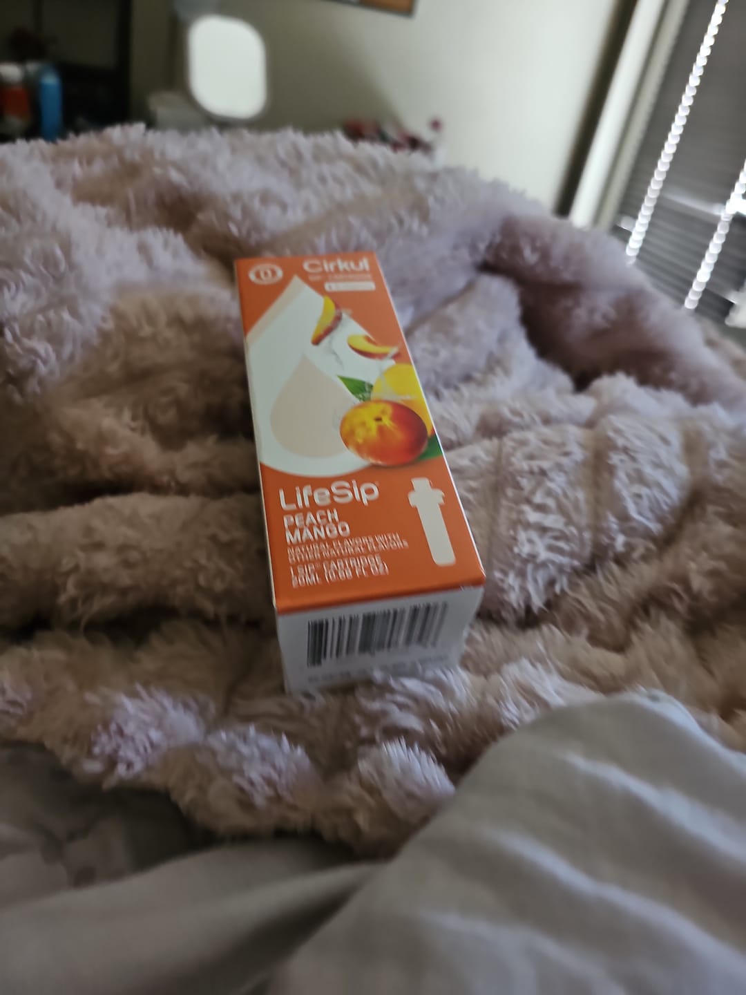 Customer photo review of LifeSip Peach Mango