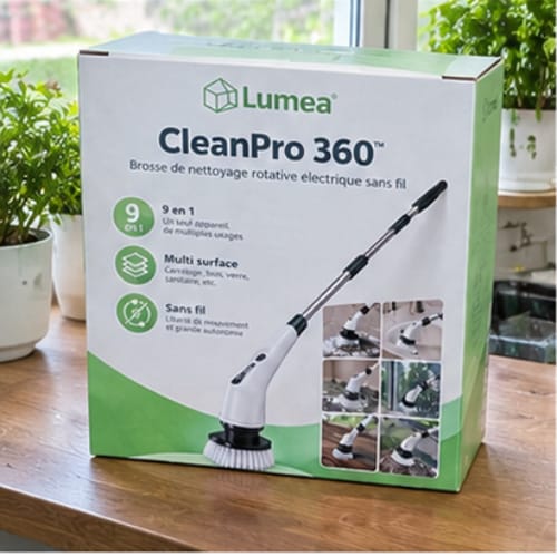 Customer photo review of CleanPro 360 | Brosse de nettoyage rotative électrique sans fil 9 en 1
