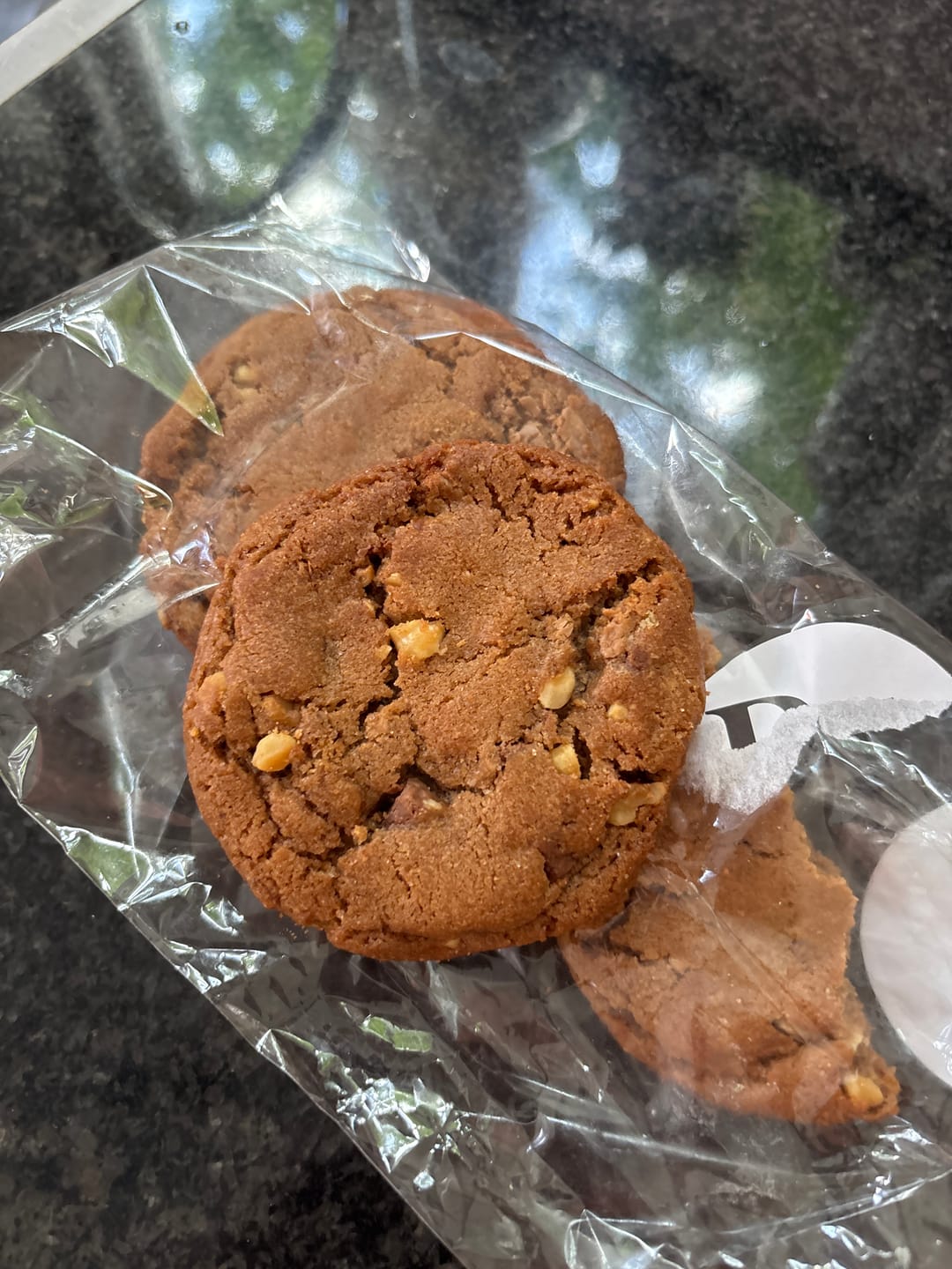 Customer photo review of Nutella Crunch Cookies
