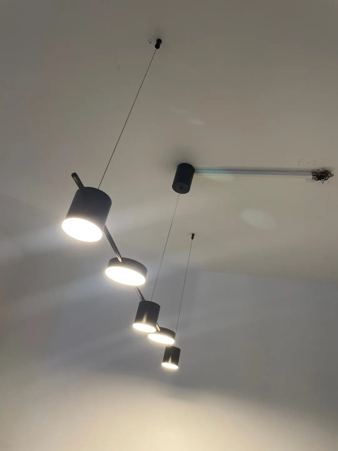 Customer photo review of Bar Pendant Light for Dining Table, 3 to 6 Spots, 150 cm