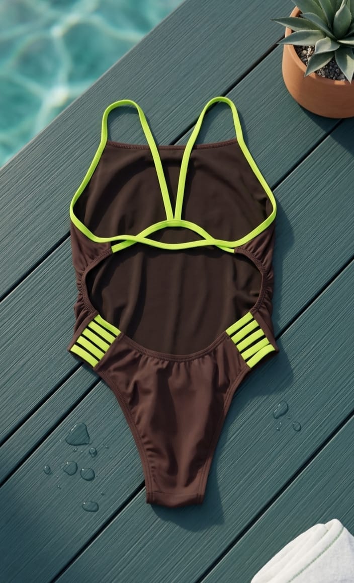 Customer photo review of LENNOX ONE PIECE - Cacao|Kiwi