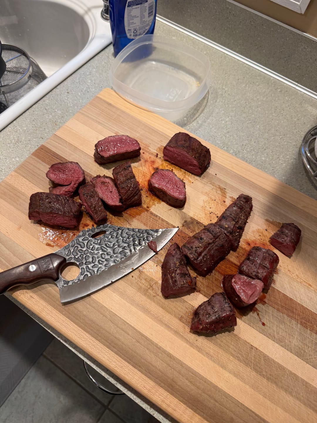 Customer photo review of Gator 7.6" Butcher Knife