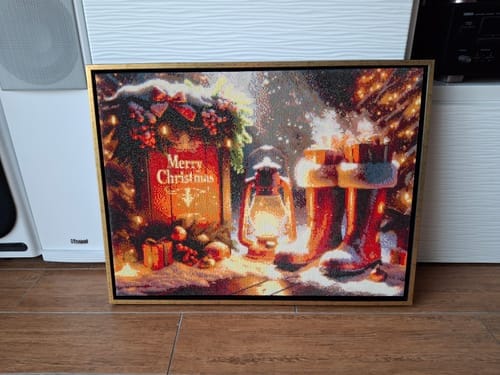 Customer photo review of Diamond Painting Sealer