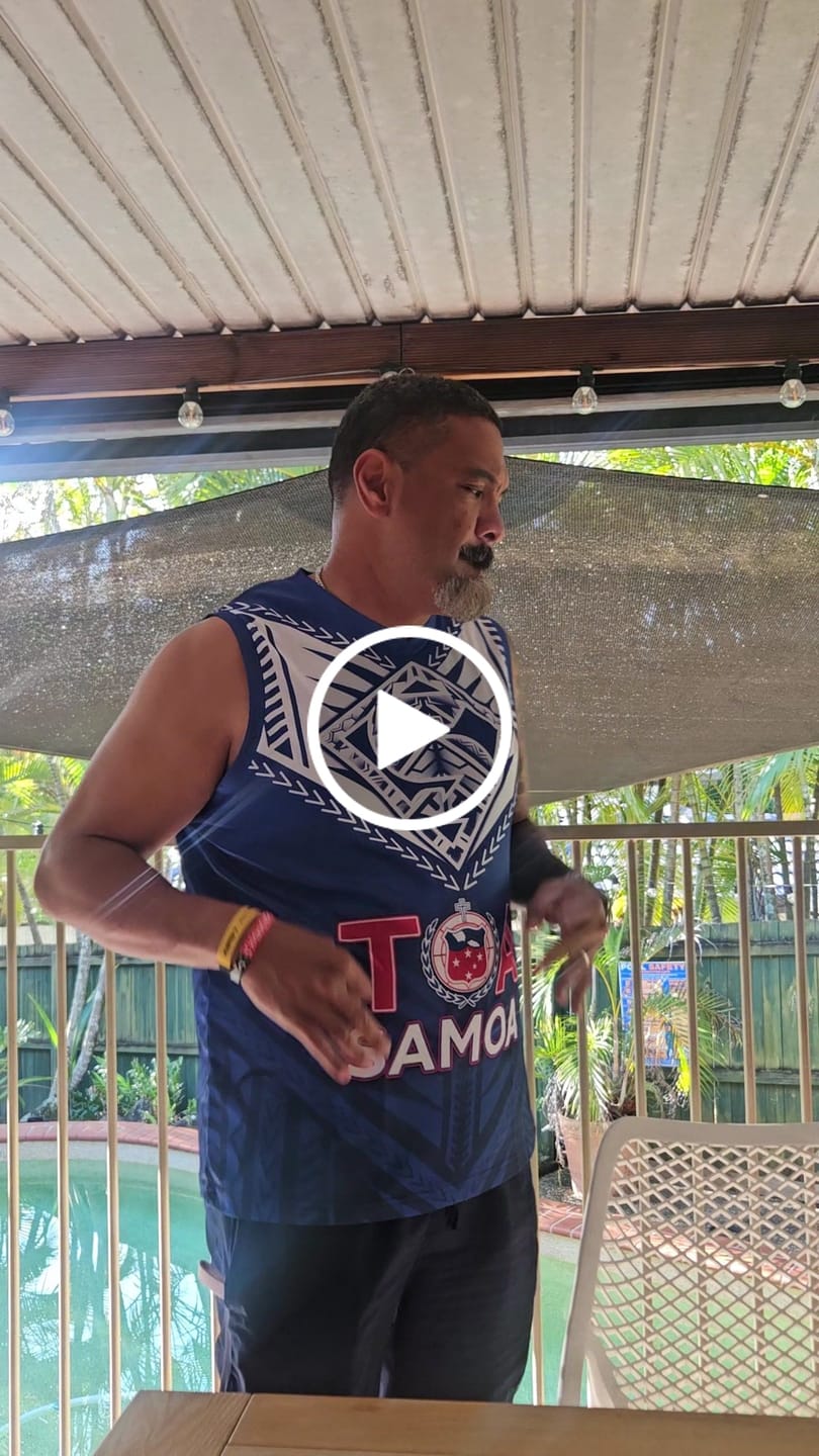 Customer video review of Super Toa Samoa Rugby Custom Basketball Jersey Warrior Spirit LT05