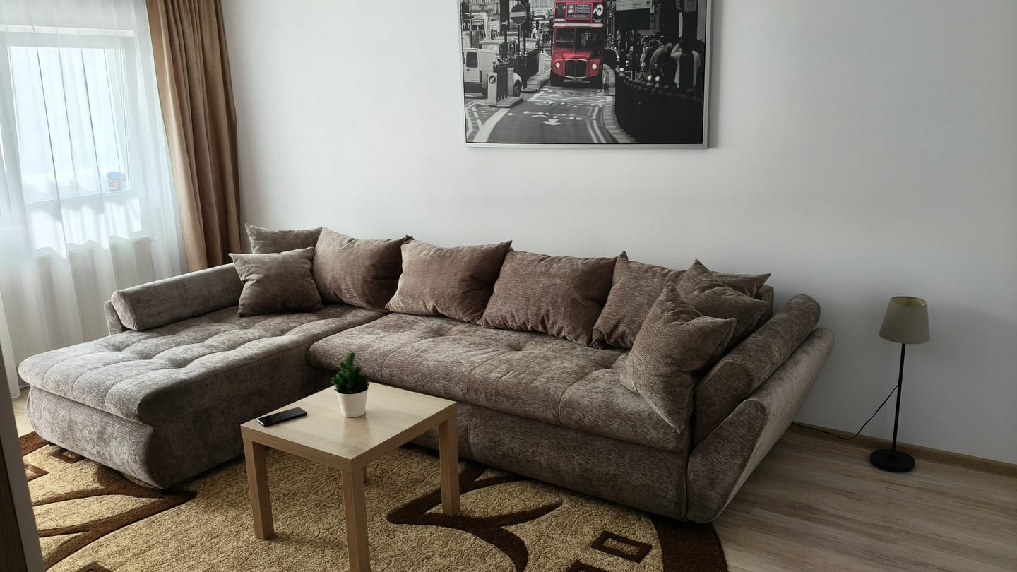 Customer photo review of Colțar extensibil dumonde cu ladă de depozitare Loana XL Vibe Maro 335x185 cm