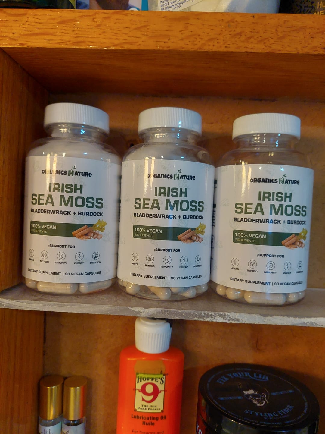 Customer photo review of Organic Irish Sea Moss With Bladderwrack and Burdock Root
