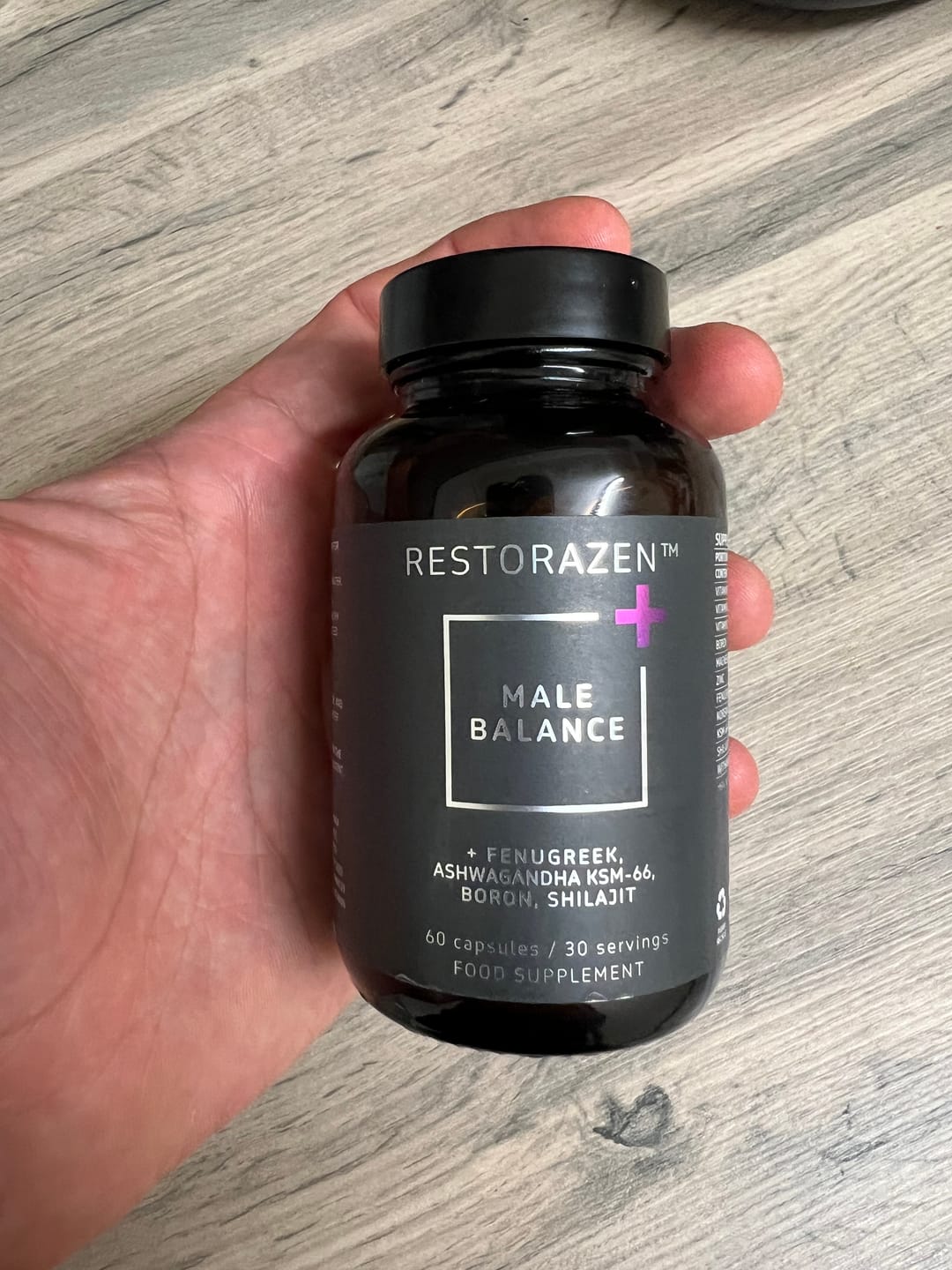 Customer photo review of MALE BALANCE | Natural Testosterone Support