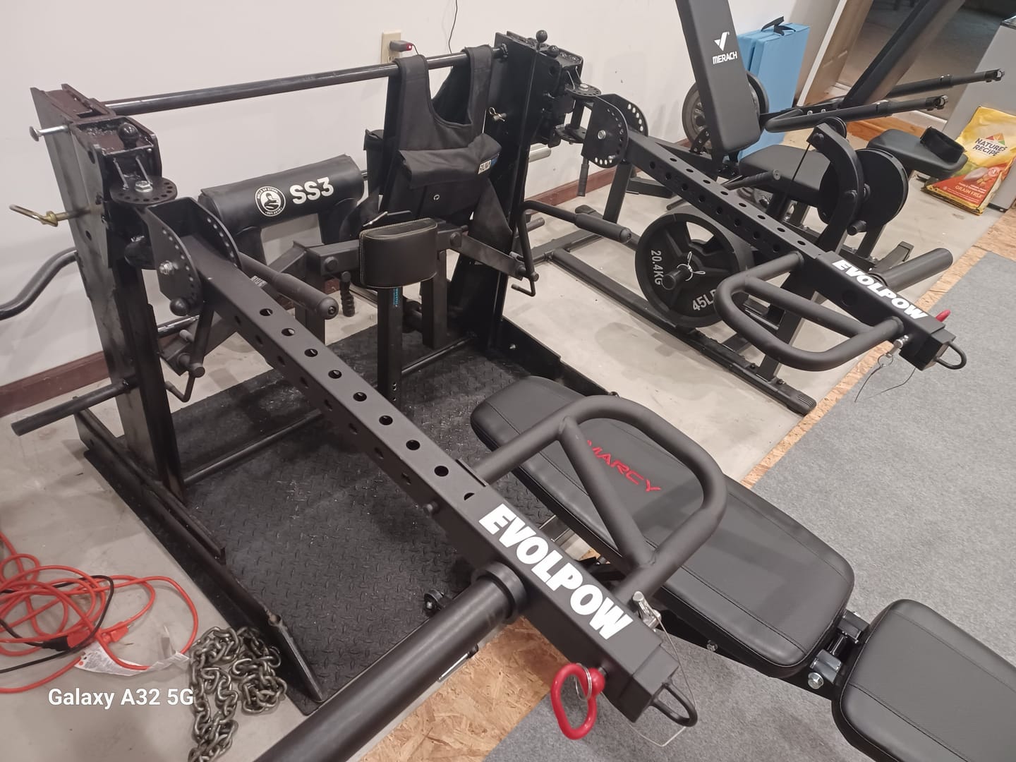 Customer photo review of EVOLPOW Adjustable Lever Arms