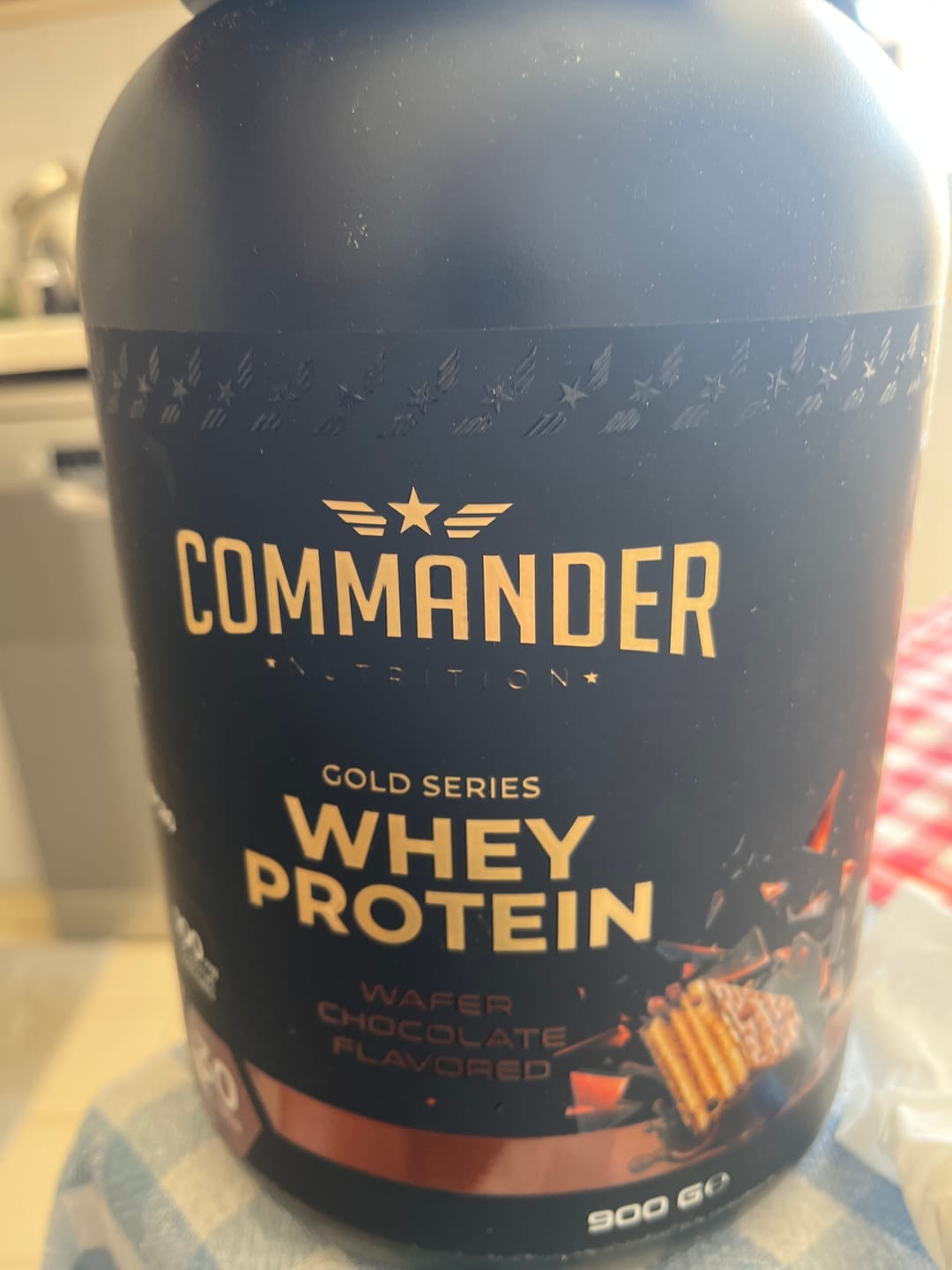 Customer photo review of Gold Whey Protein 900g (30 Servis)