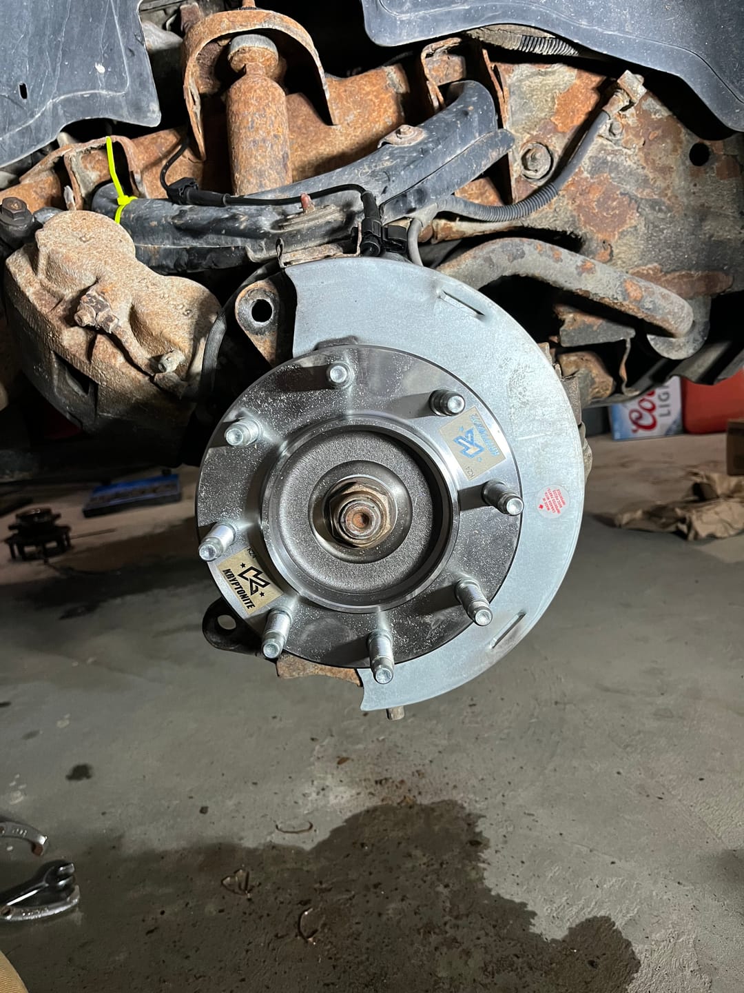 Customer photo review of 2001-2007 Duramax 8-Lug Wheel Bearing (KR310)