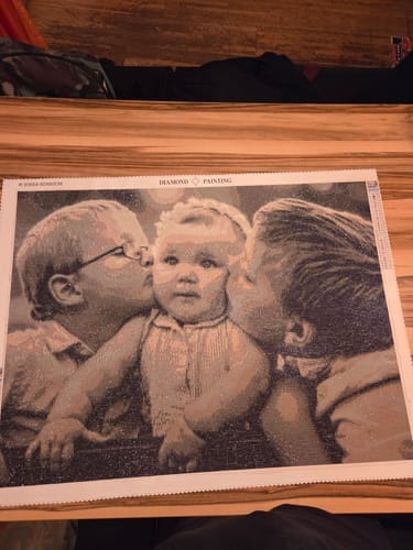 Customer photo review of Your Photo | Custom Photo Diamond Painting Kit