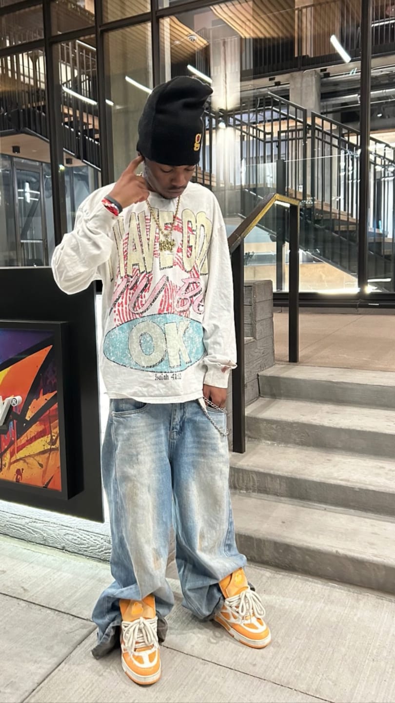 Customer photo review of i HAVE GOD Longsleeve