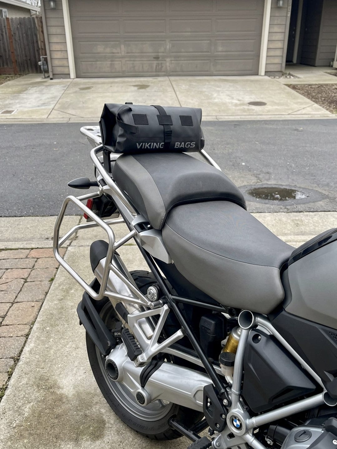 Customer photo review of Viking Odyssey Adventure Touring Tool/Roll Bag w/ Rain Cover