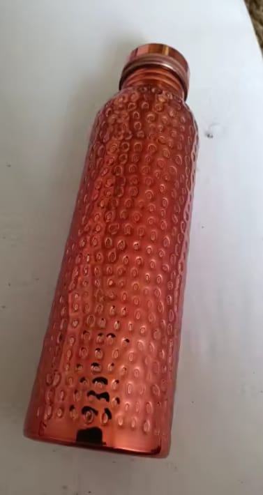 Customer photo review of TAMRÉA™ Gourde En Cuivre Pur Martelée — 800 ml