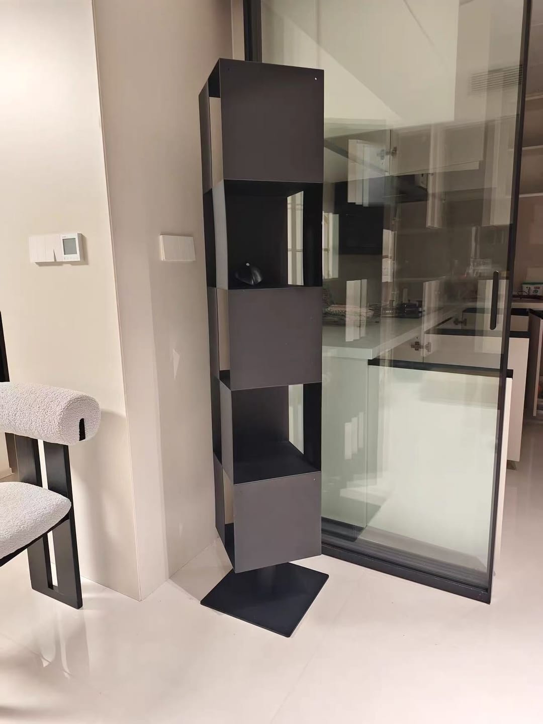 Customer photo review of KKUSO METAL SHELF - CUBI BLACK