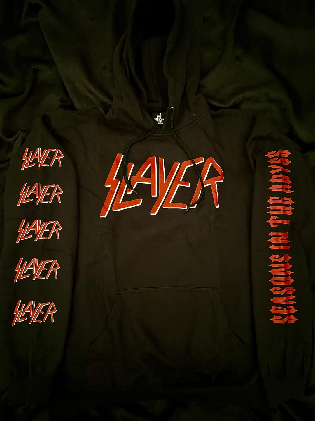 Customer photo review of Slayer - Seasons In The Abyss - Pullover Hoodie