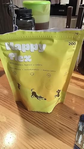 Customer photo review of Happy Pal I Happy Flex I Suplemento Para Articulaciones de Perros y Gatos