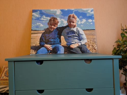 Customer photo review of Diamond Painting Sealer