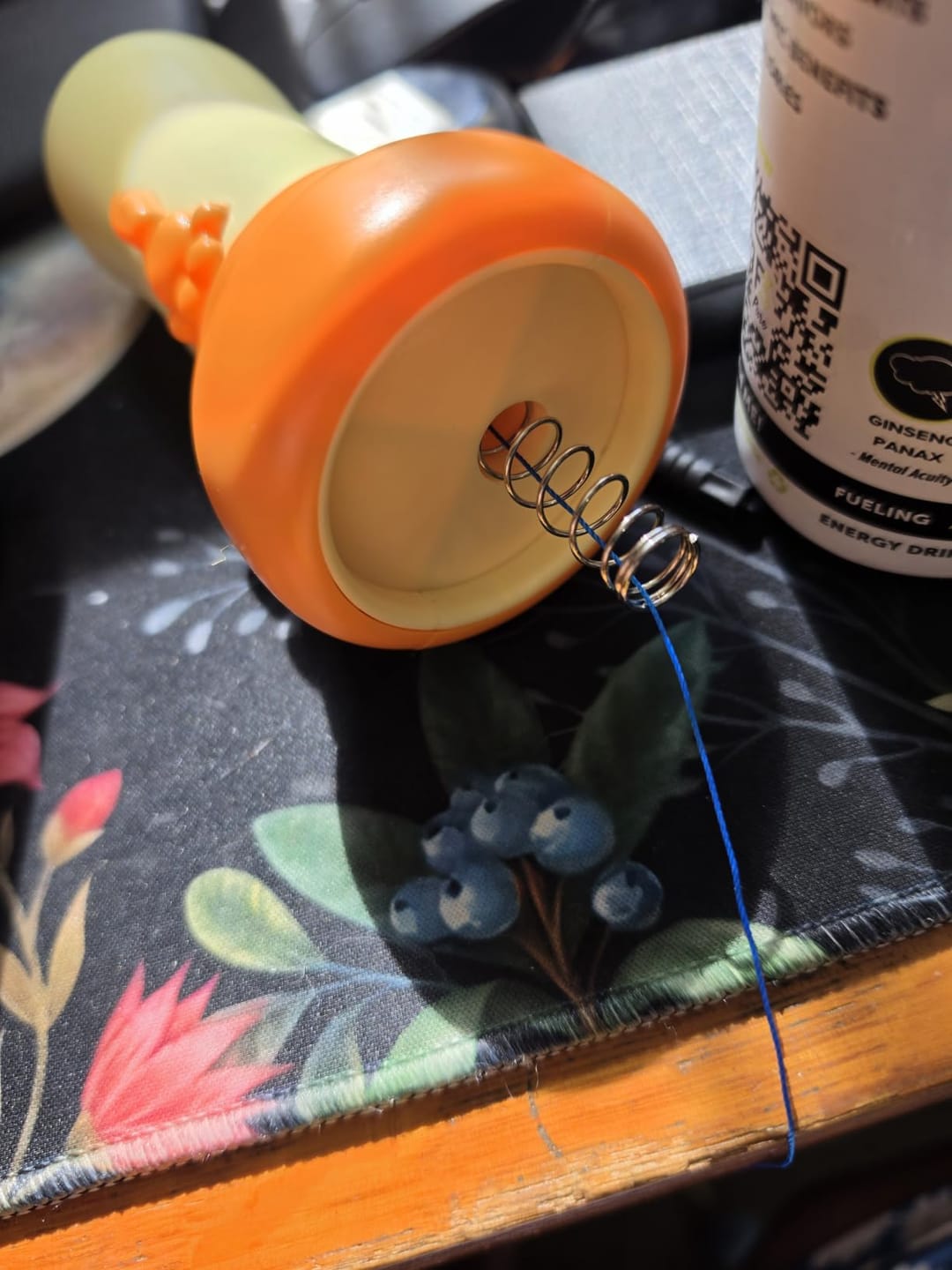 Customer photo review of PounceLoop™ One-Button Retractable Cat Toy Launcher