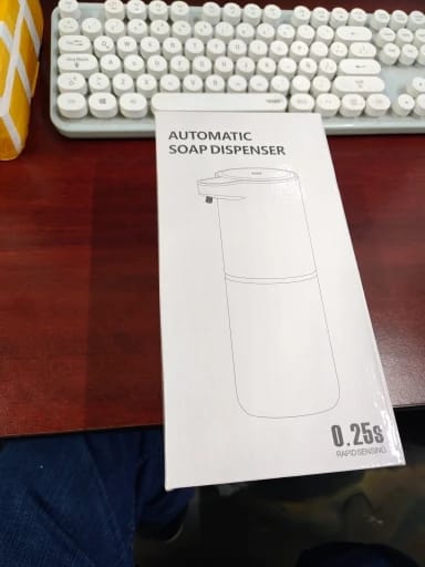 Customer photo review of Automatic Wall-Mounted Foaming Liquid Soap Dispenser Electric USB Charging Hand Sanitizer Dispenser for Hotels Bathrooms