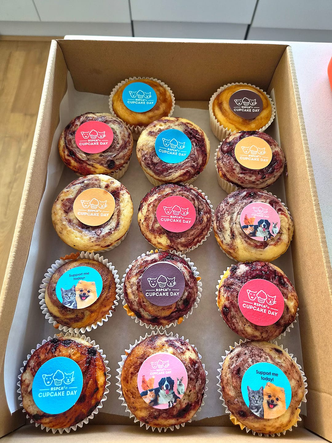 Customer photo review of RSPCA Cupcake Day - Edible Icing Images - Pre-cut