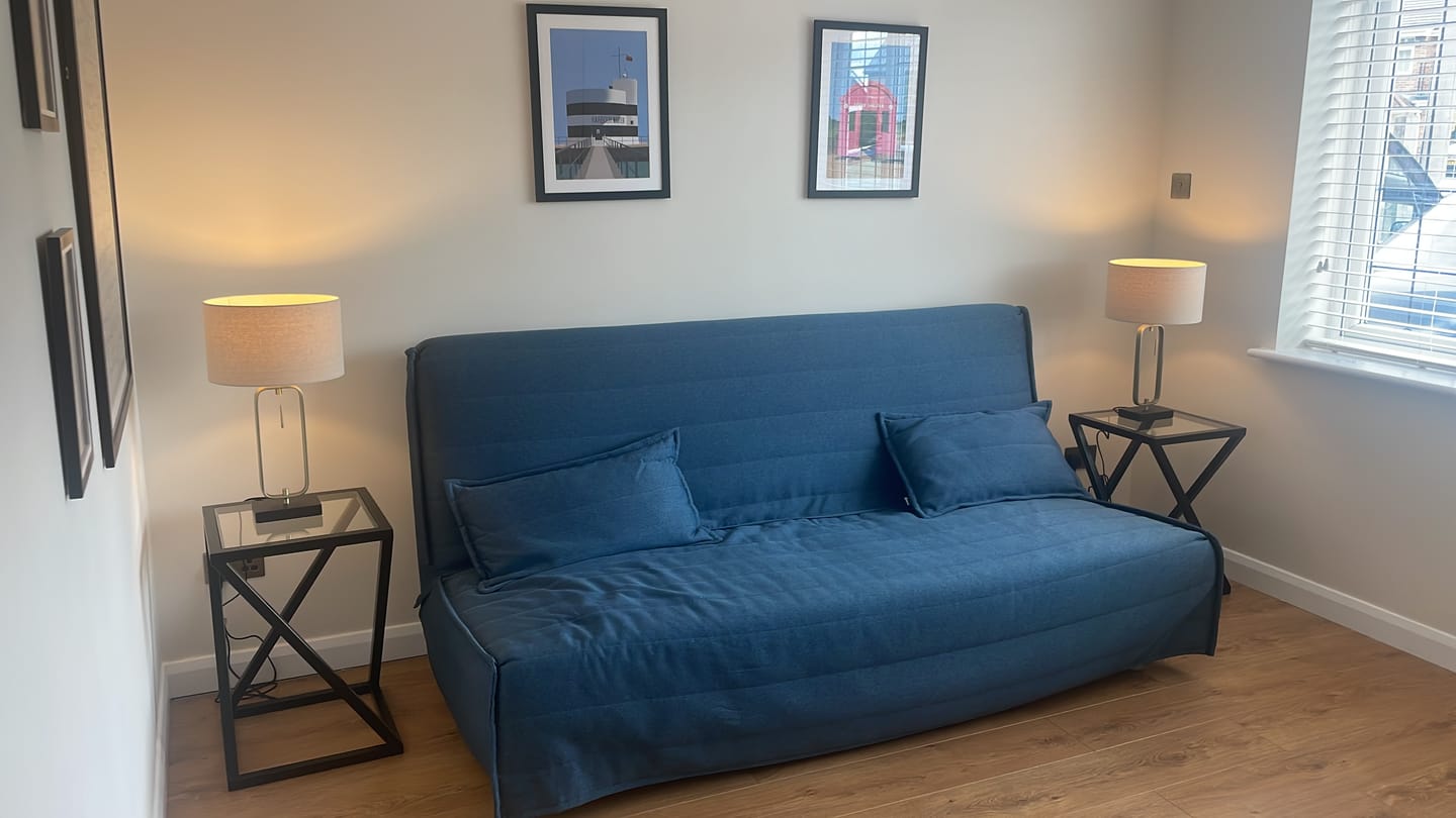 Customer photo review of Twisted Glass Matte Black Side Table