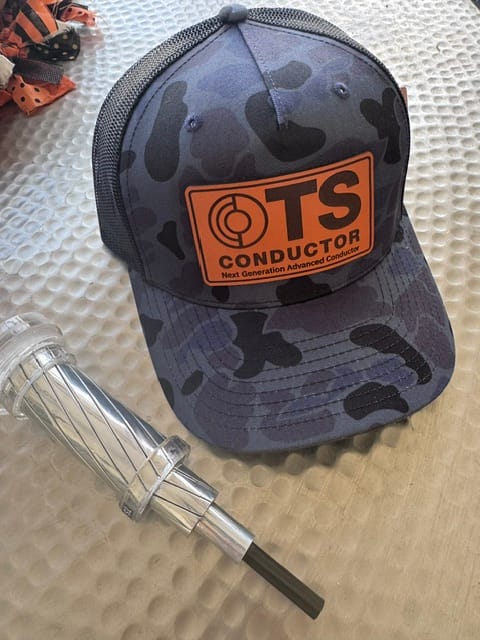 Customer photo review of Premium Custom Leather Patch Hats (Wholesale)