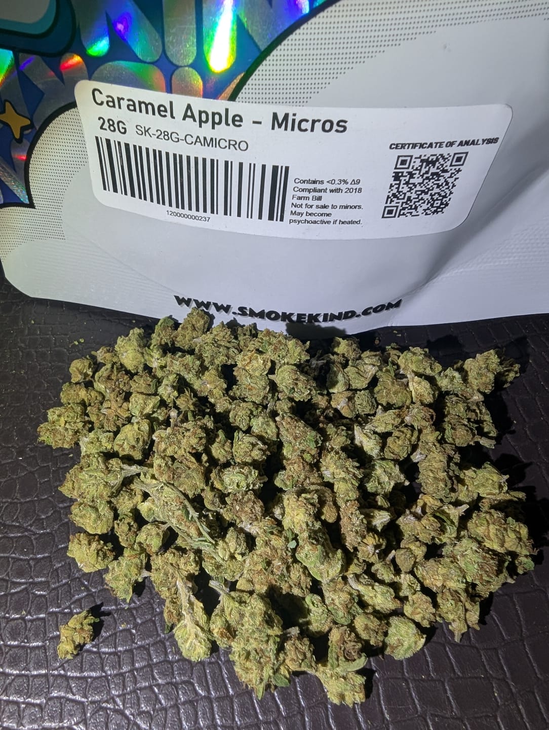 Customer photo review of Caramel Apple - Micros - 28 Grams - Hybrid