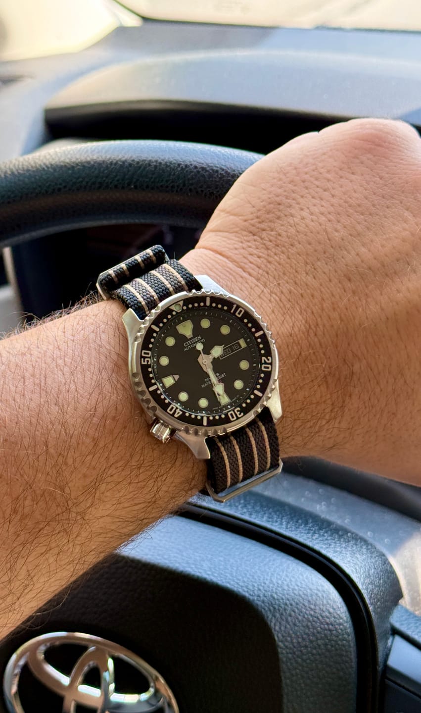 Customer photo review of Bond Nylon Strap - Five Eye