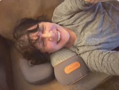 Customer photo review of Naprelle MamaEase Heated Neck Pillow