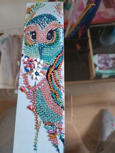 Customer photo review of Artful Designs | Diamond Painting Bookmarks