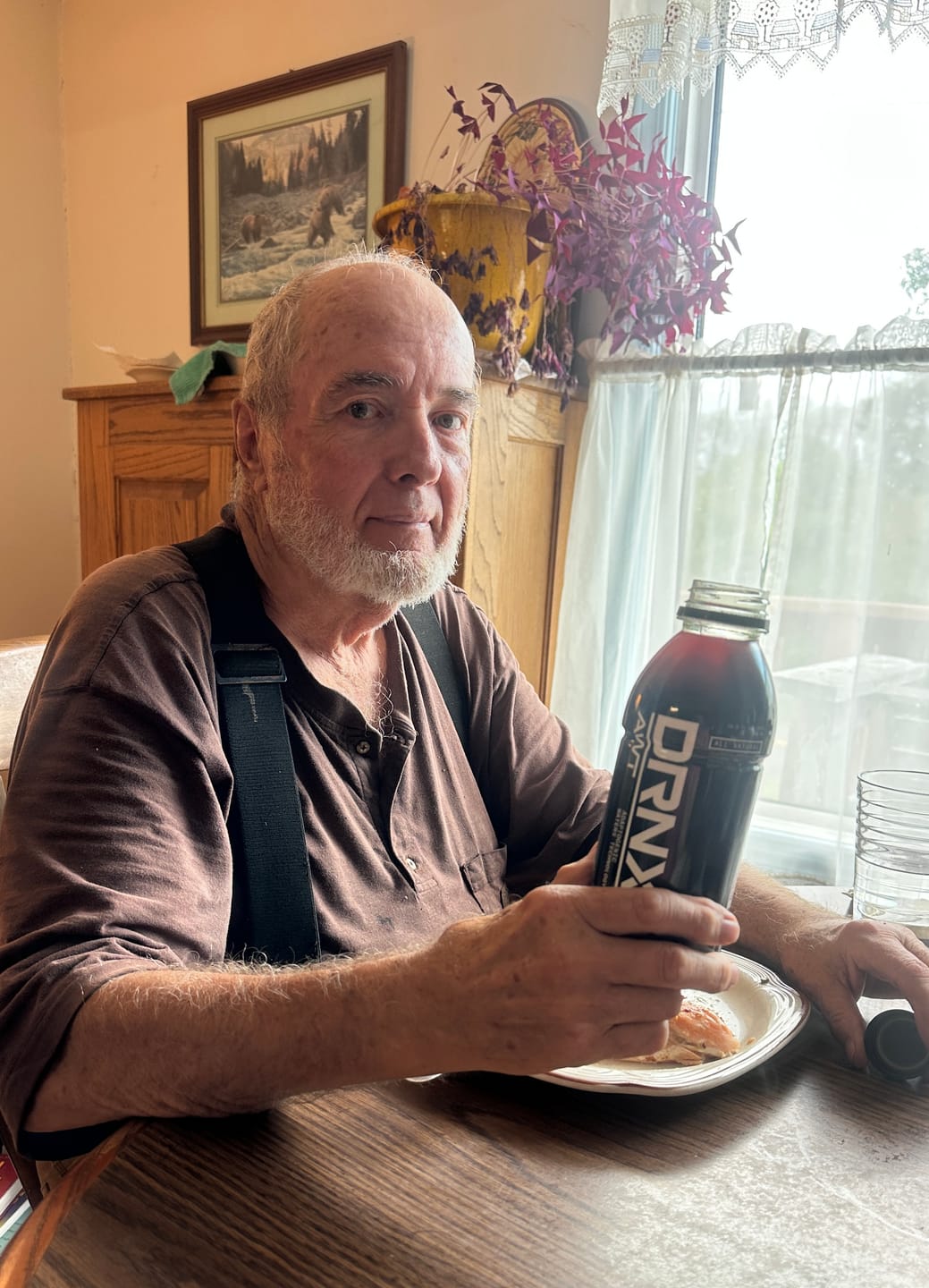Customer photo review of DRNX Adaptogenic Water - Apple Turmeric - 12 Pack